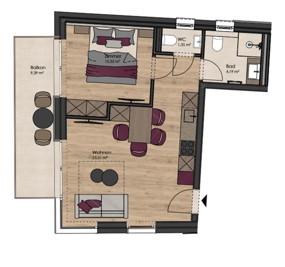 Fp Appartements By We Rent, Summercard Included Kaprun Exterior foto
